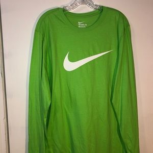 Green Nike long sleeve